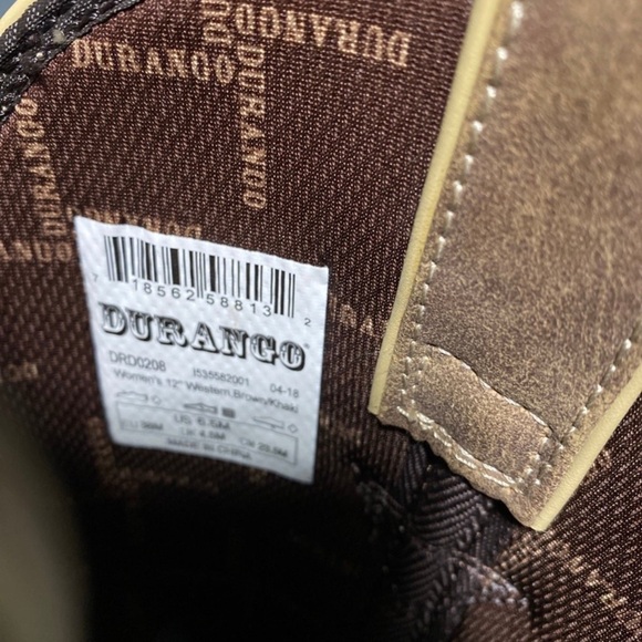 NWT Durango Cowboy Boots 6.5 - Picture 5 of 9